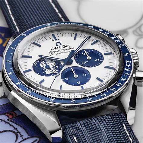 omega speedmaster 50th|omega snoopy 50th anniversary price.